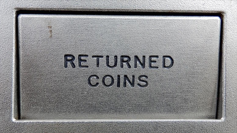 RETURNED COINS