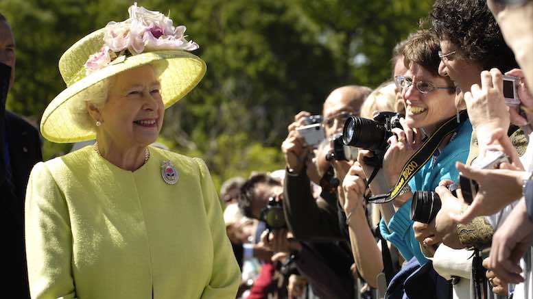 NASA Goddard Queen Visit