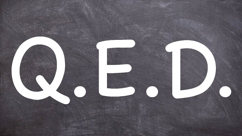 blackboard-QED-chalk