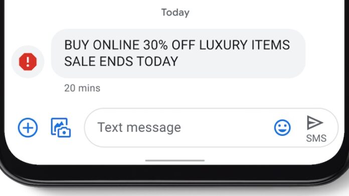 spam-SMS